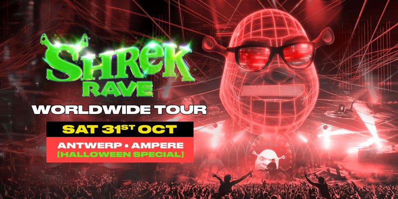 Shrek Rave Is Coming To Antwerp!