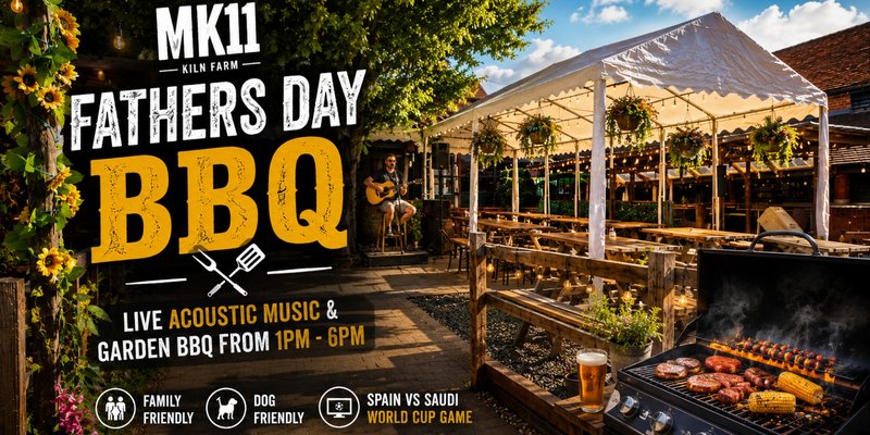 Fathers Day BBQ - Live Music & Garden BBQ - Free Entry