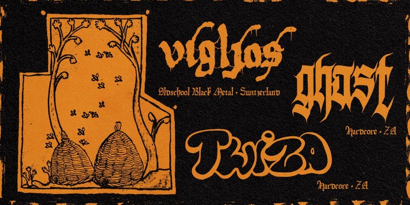 Vigljos (CH) | Twiza (ZA) | Ghast (ZA) live at the Music Kitchen Gqeberha.