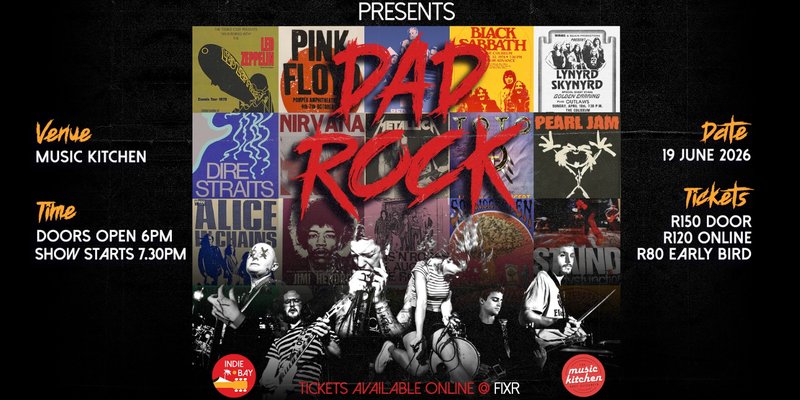 Indie Bay presents DAD ROCK Fri 19th June