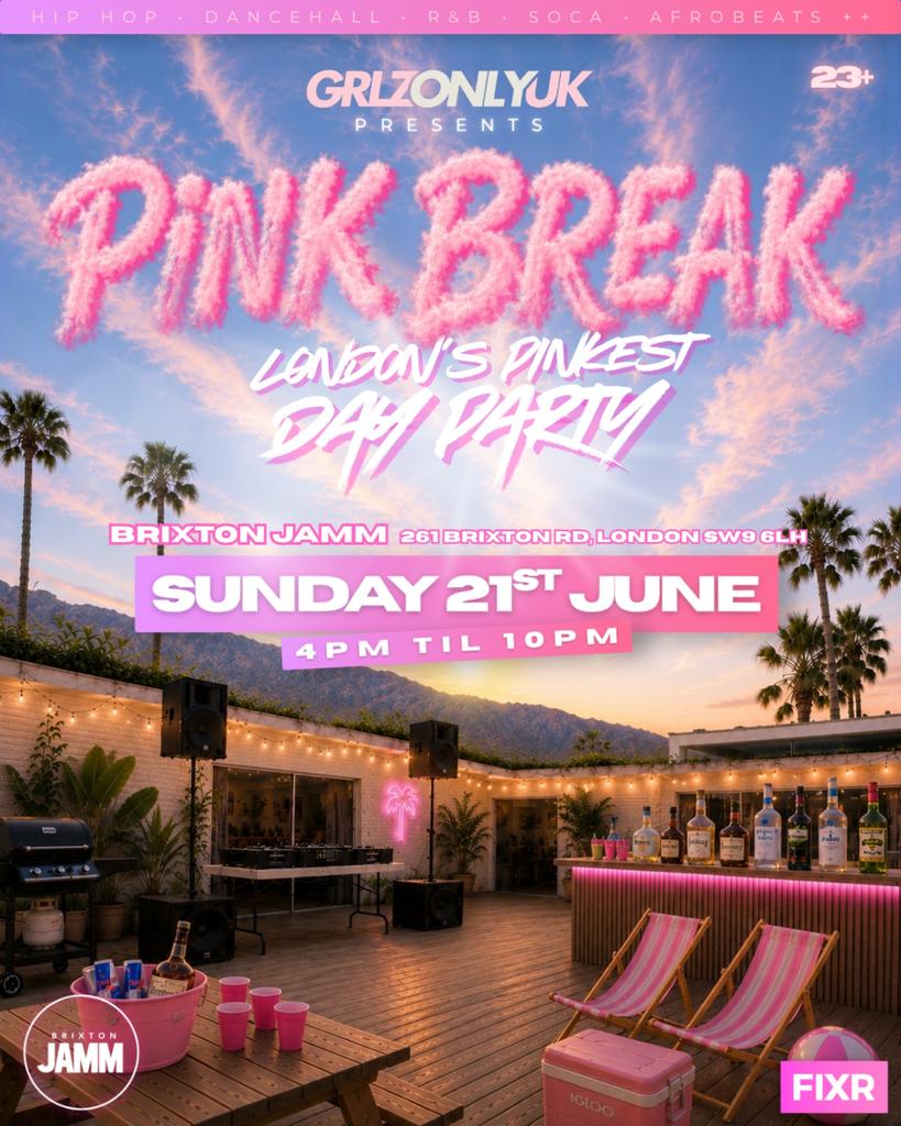 Grlz Only- Pink Break Day Party