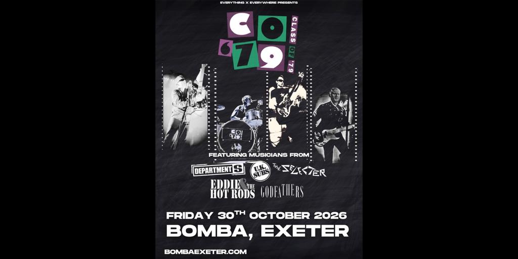 CLASS OF '79 - 30.10.26 - Bomba Exeter