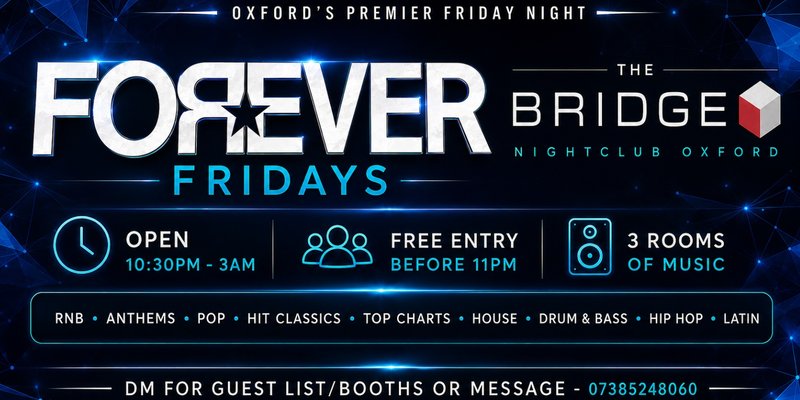 Forever Fridays at Bridge nightclub