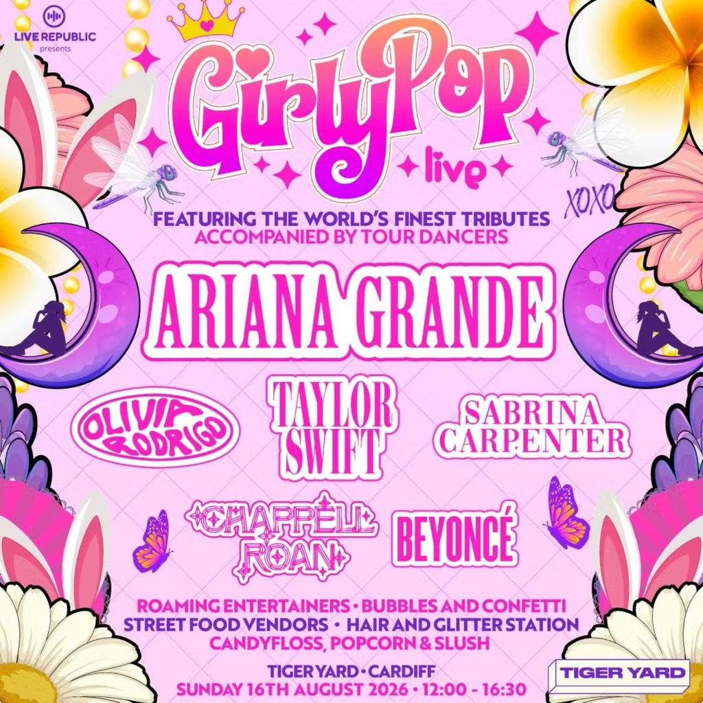 GirlyPop Live | Tiger Yard, Cardiff