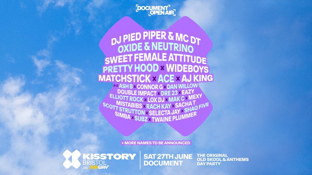 KISSTORY Bristol: Summer Day Party