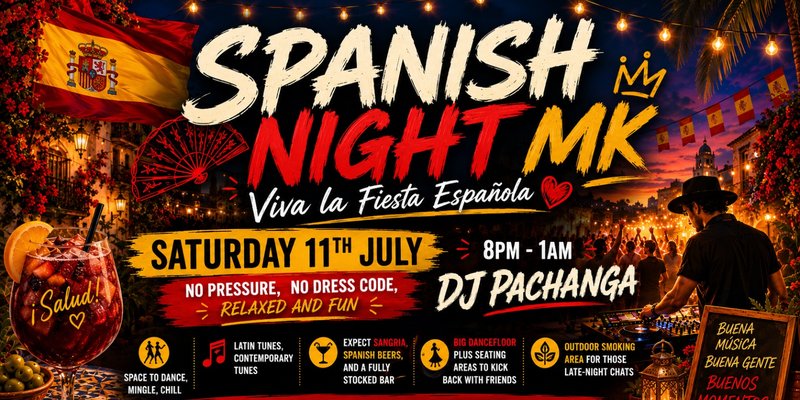 Spanish Night MK - Free Entry