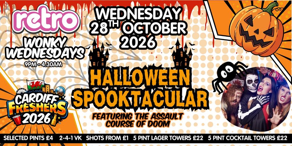 Freshers 2026 - Halloweeen Spooktacular