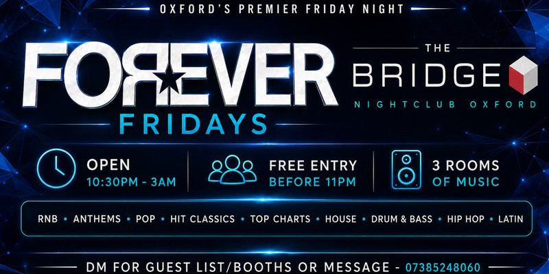 Forever Fridays at Bridge nightclub