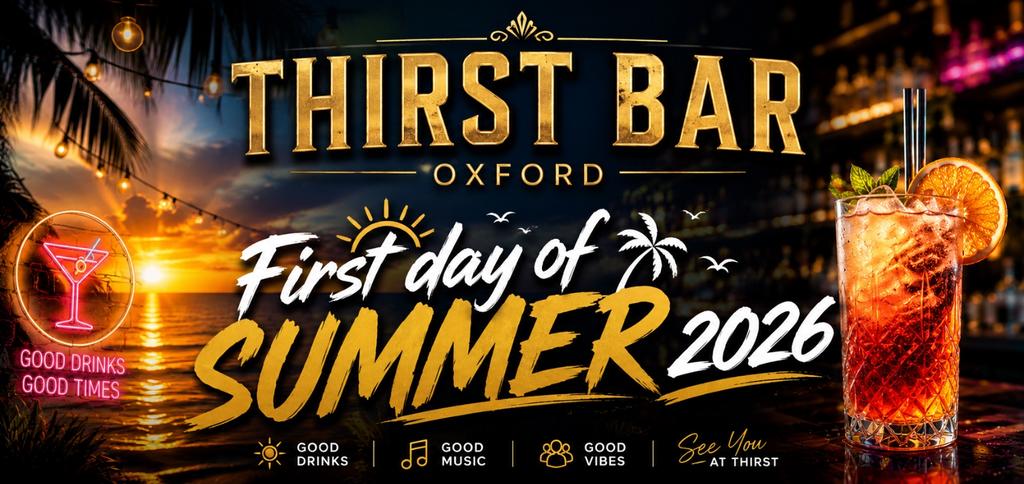 first day of summer 2026 at Thirst