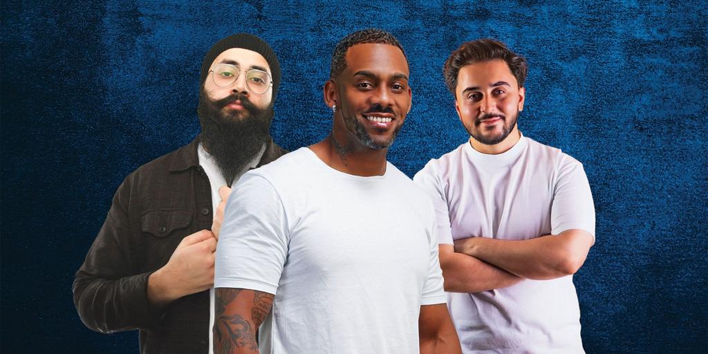Triple Threat: Preet Singh, Muhsin Yesilada & Richard Blackwood - Birmingham