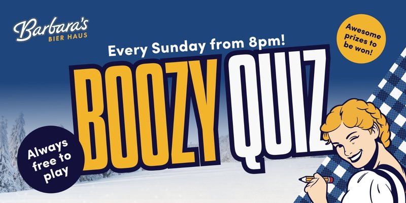 Barbara's Boozy Quiz
