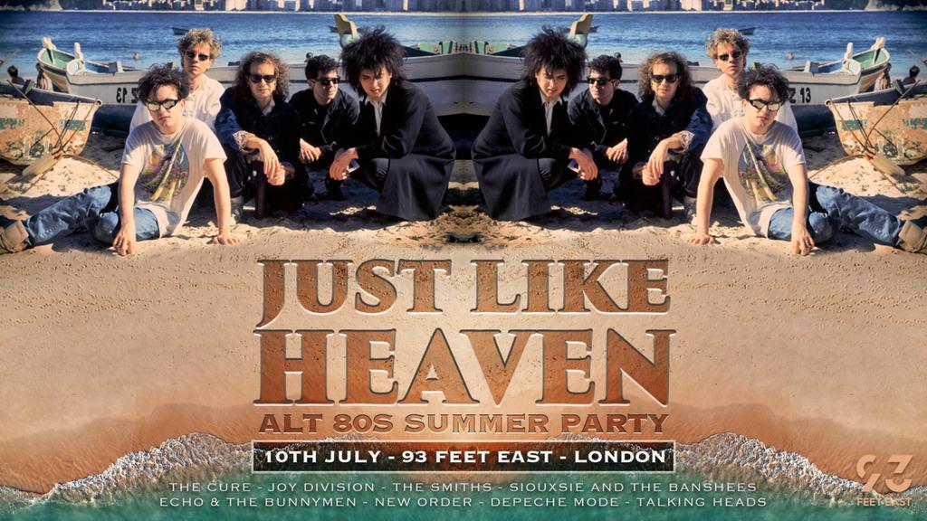 Just Like Heaven: Alt 80’s Summer Terrace Party (London)