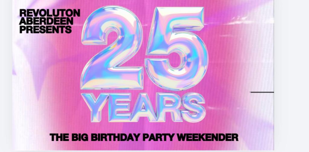 Revolution Aberdeen's 25th Birthday White Party