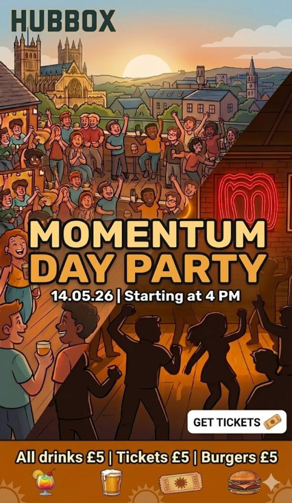 Momentum Day Party - Hubbox