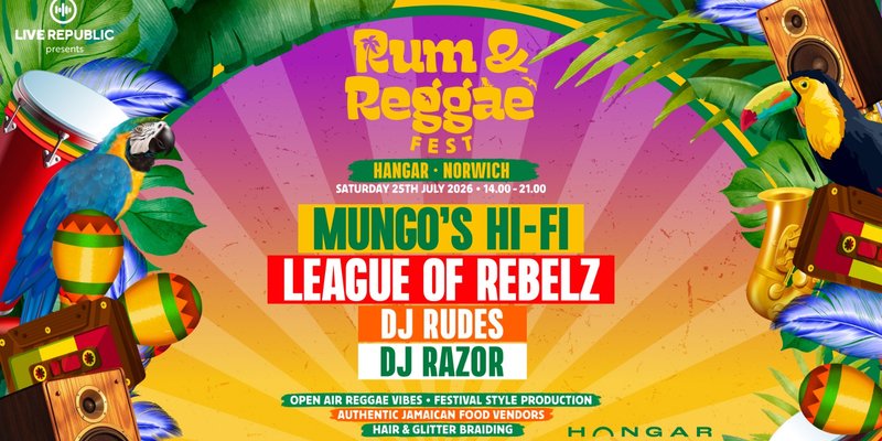 Rum & Reggae Fest | The Hangar, Norwich