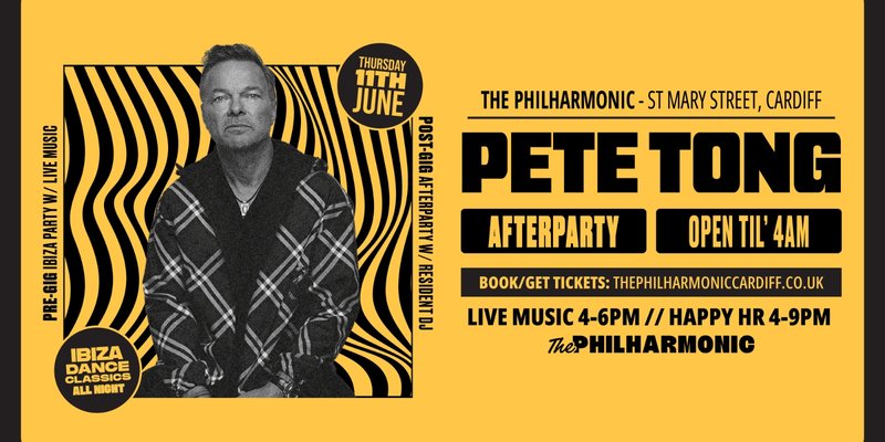 PETE TONG IBIZA CLASSICS AFTER PARTY