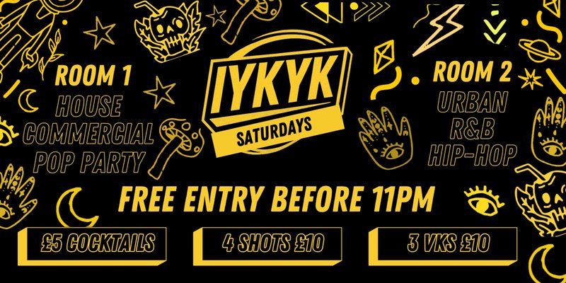 IYKYK Saturdays