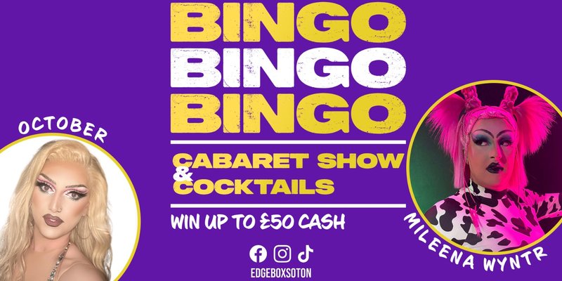 Drag Bingo, Cabaret & Cocktails - WIN £50 CASH + MORE