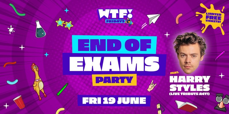 WTF! 🤪 End of A-Level Exams with HARRY STYLES (Live tribute act)