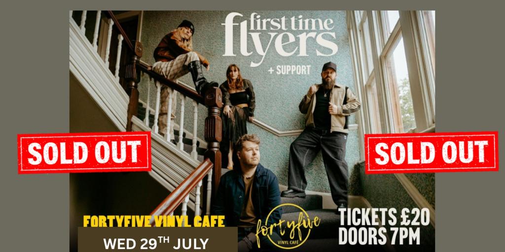 First Time Flyers - Second Date Added!