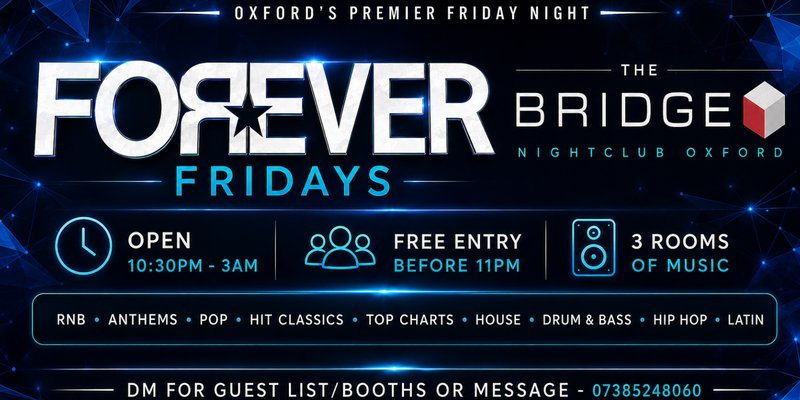 Forever Fridays at Bridge nightclub