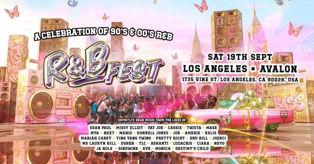 R&B Fest Is Coming To Los Angeles!