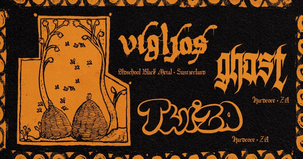 Vigljos (CH) | Twiza (ZA) | Ghast (ZA) live at the Music Kitchen Gqeberha.