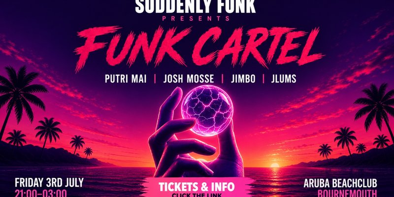 Suddenly Funk W/ Funk Cartel @ Aruba 03.07.26