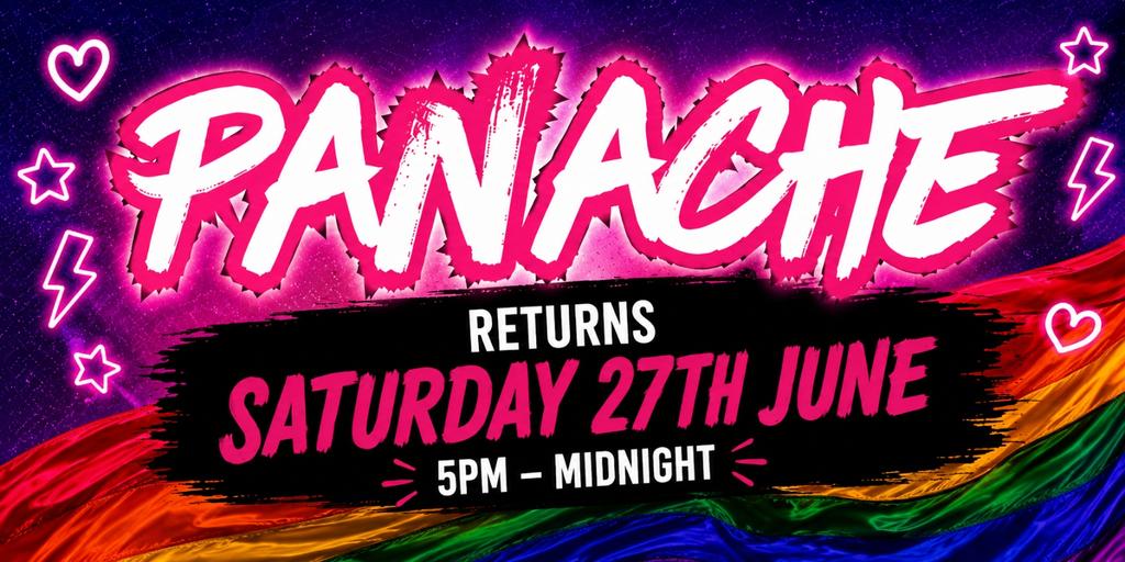 Panache Returns - Saturday 27th June!