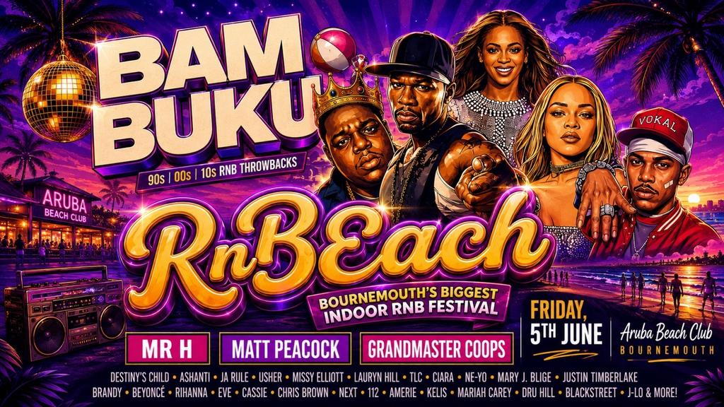 RnB Indoor Beach Festival - BamBuKu @Aruba 05.06.26