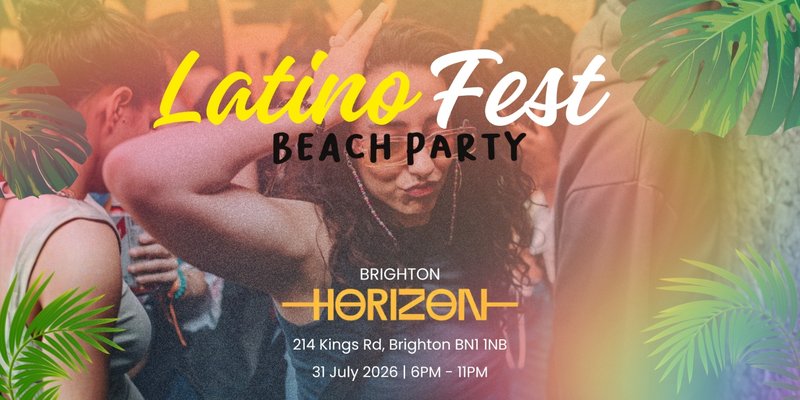 Latino Fest Summer Terrace Party (Brighton) July 2026
