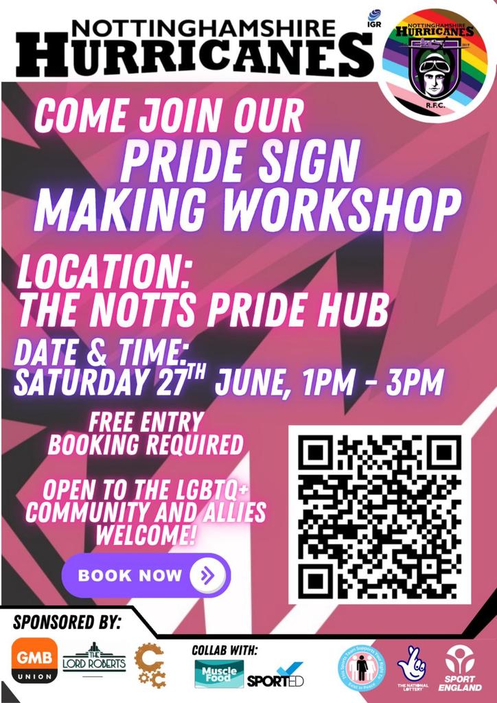 PRIDE Sign Making Workshop