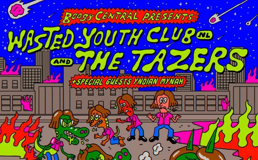 First Thursdays Down South September: Wasted Youth Club (NL) & Friends at Brass Bell