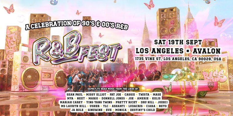 R&B Fest Is Coming To Los Angeles!