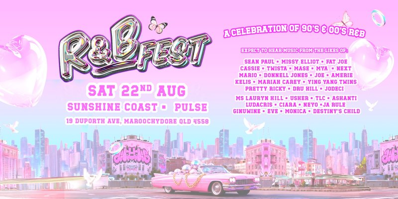 R&B Fest Is Coming To Sunshine Coast!