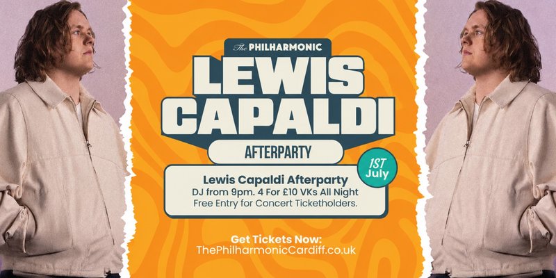 LEWIS CAPALDI AFTERPARTY