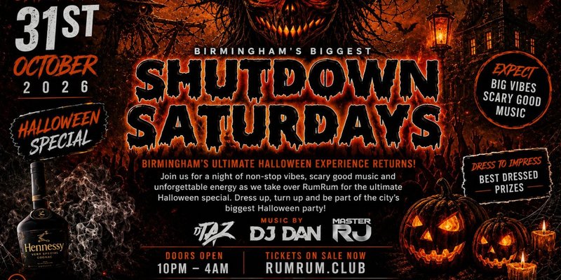 Birmingham’s biggest Halloween shutdown is back… 🎃🔥