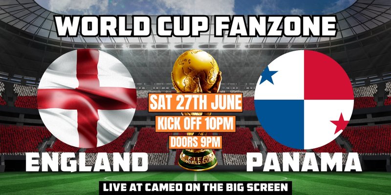 ENGLAND vs PANAMA - LIVE on the BIG Screen! ⚽️