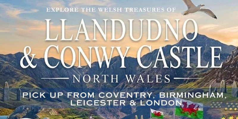 🏔️ LLANDUDNO & CONWY CASTLE 🏰✨