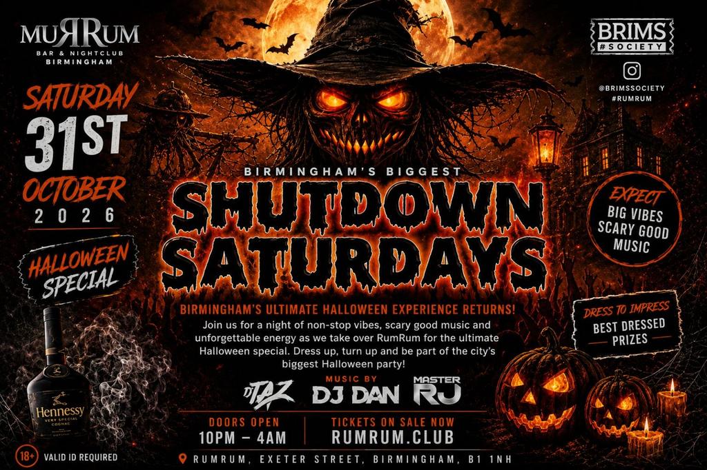 Birmingham’s biggest Halloween shutdown is back… 🎃🔥
