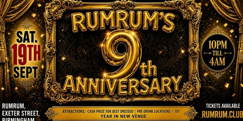 RumRum's 9th Anniversary — The Golden Era