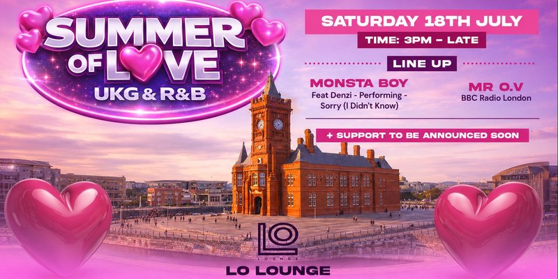 Summer Of Love UKG & R&B Summer Outdoor Day Party Cardiff