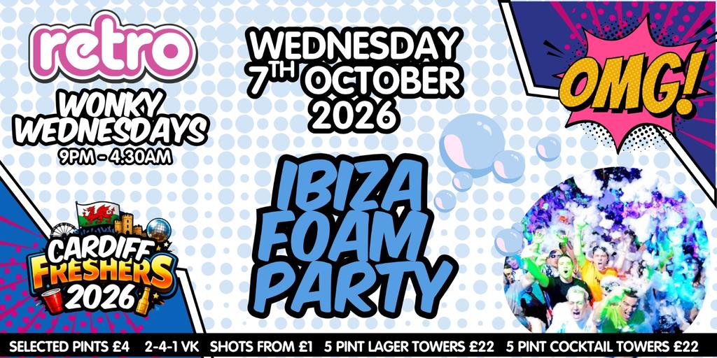 Freshers 2026 - FOAM PARTY