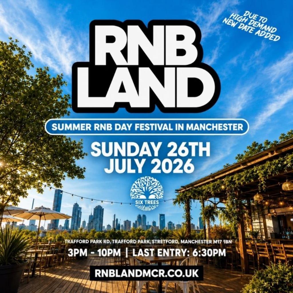 RNBLAND - Manchester's Biggest RnB Summer Day Festival