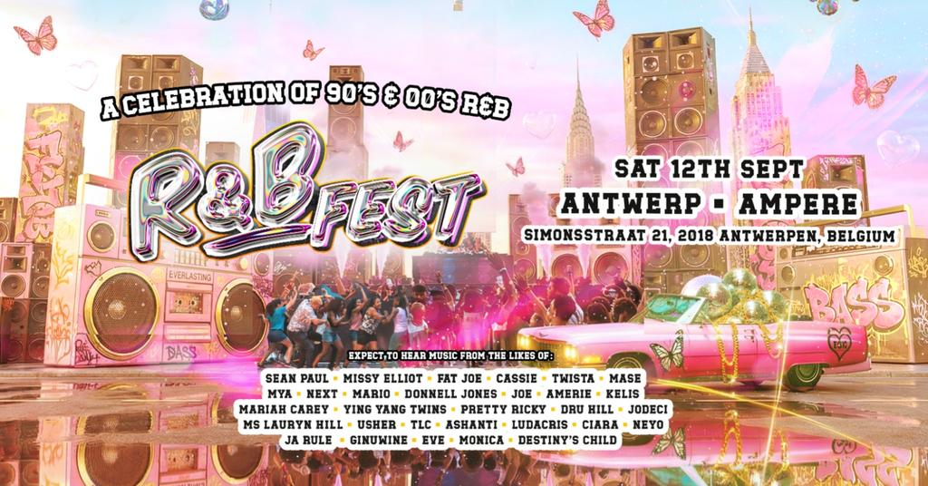 R&B Fest Is Coming To Antwerp!