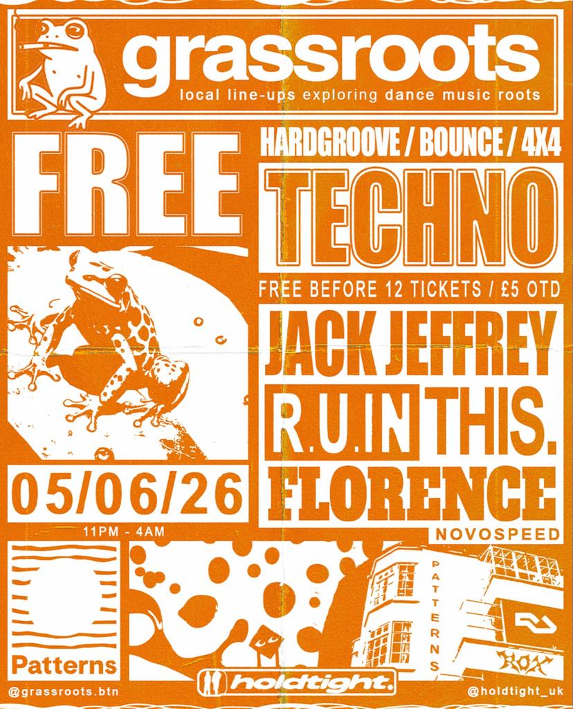 GRASSROOTS 🐸 FREE First Fridays | 05/06/26