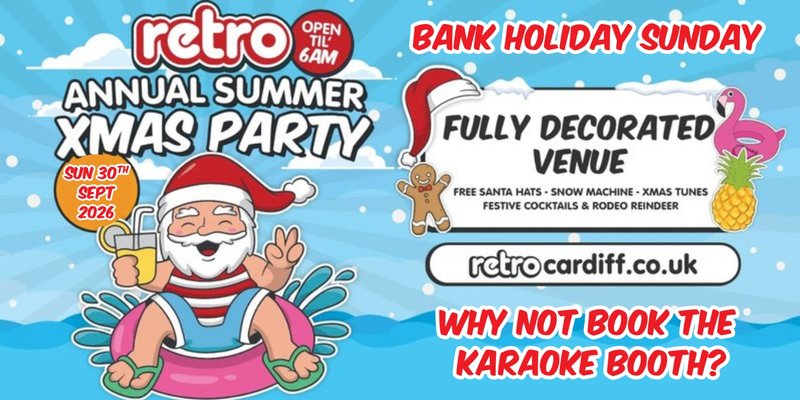 Bank Holiday Summer Christmas Party