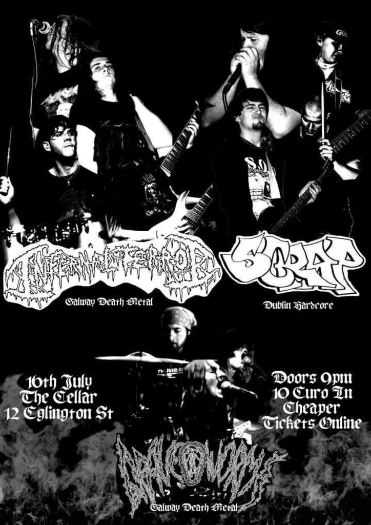 Infernal Terror, Scrap DHC, Graveworms @ The Cellar