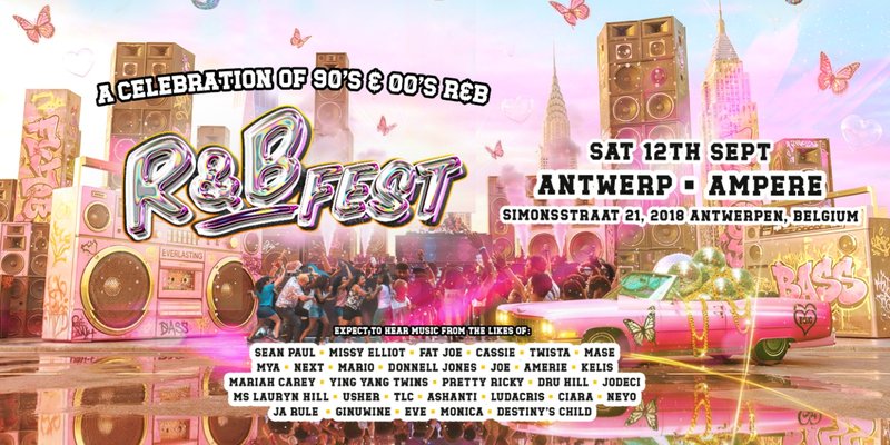 R&B Fest Is Coming To Antwerp!