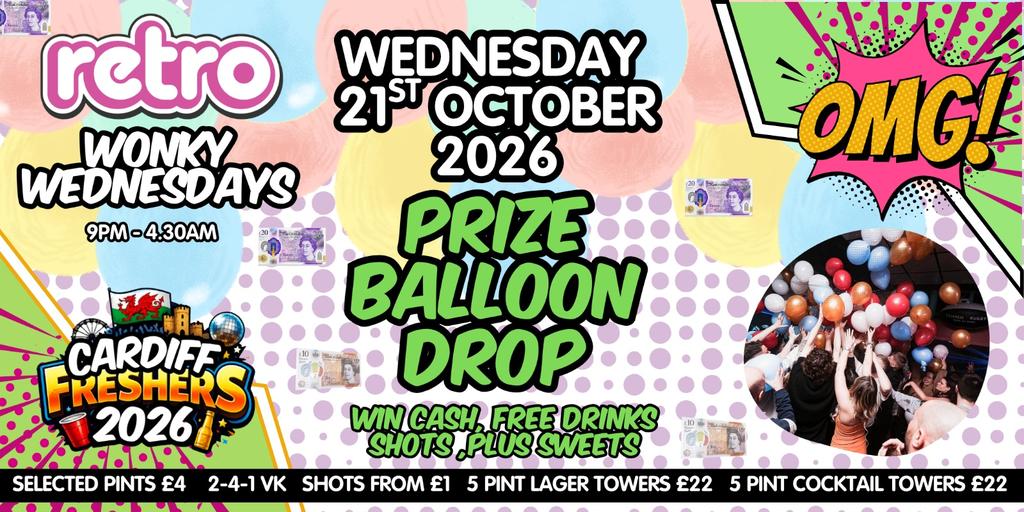 Freshers 2026 - Massive Cash Balloon Drop